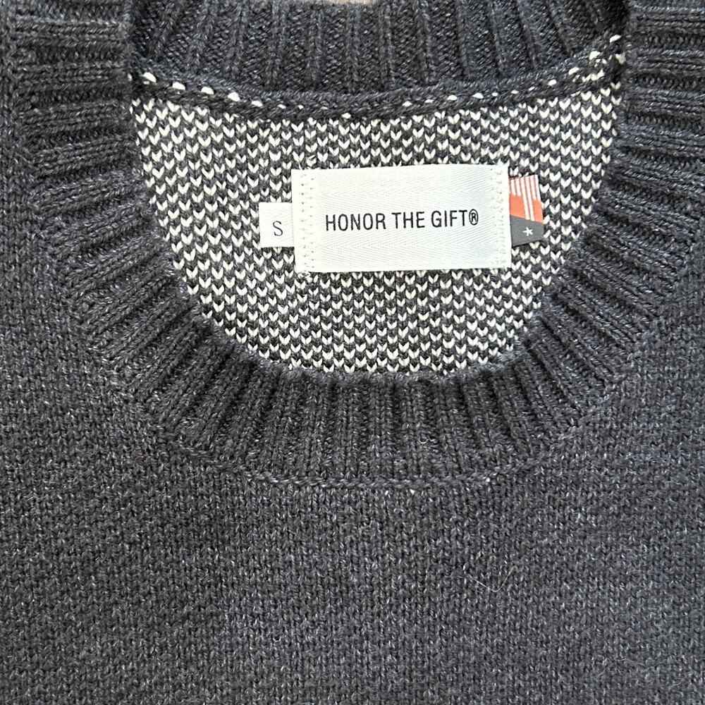 Honor The Gift Womens Ribbed Top Sweater Vest Top Gray Small NWT - Picture 4 of 6